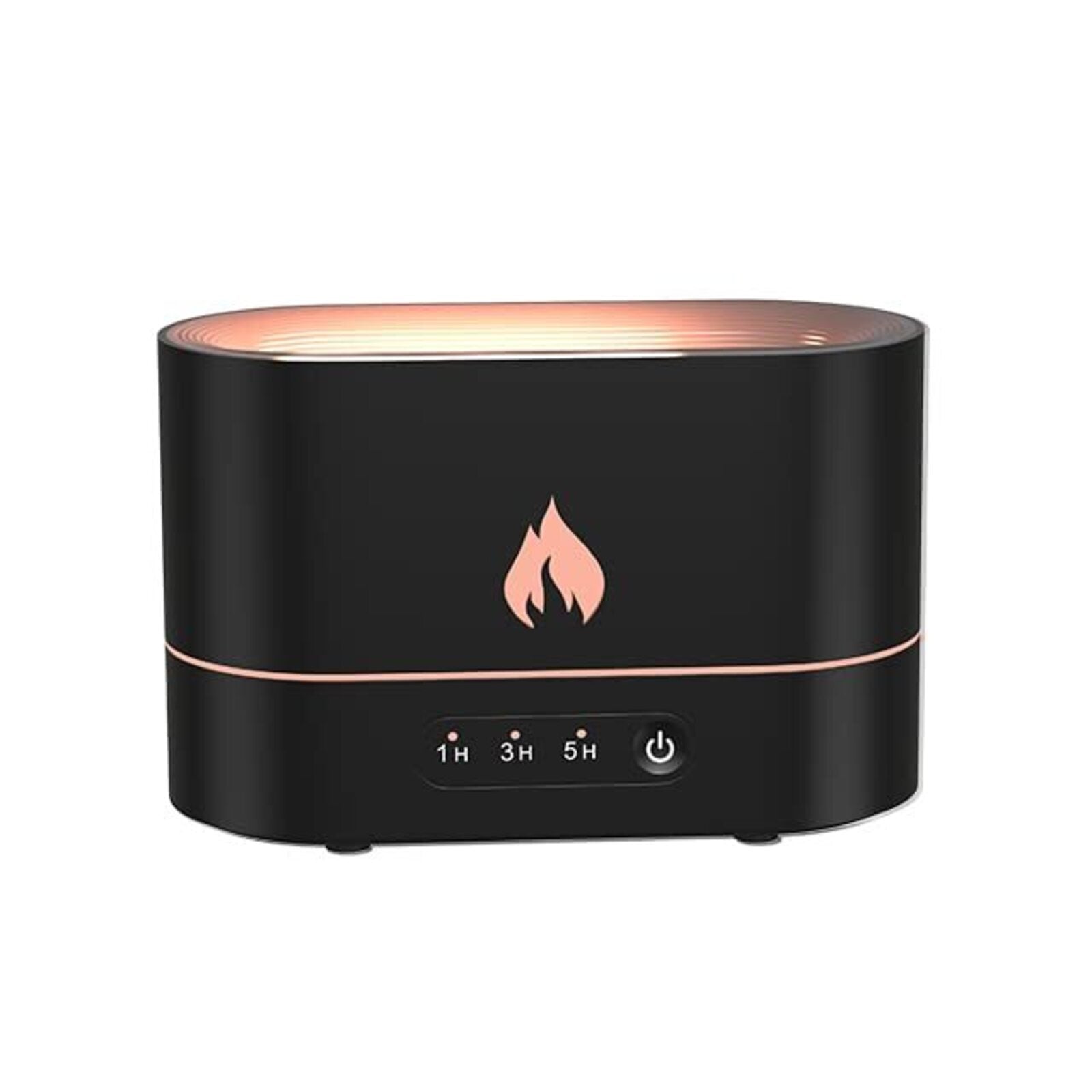 GOMINIMO Flame Humidifier Fire 250ml Black GO-AD-105-HGJ ...
